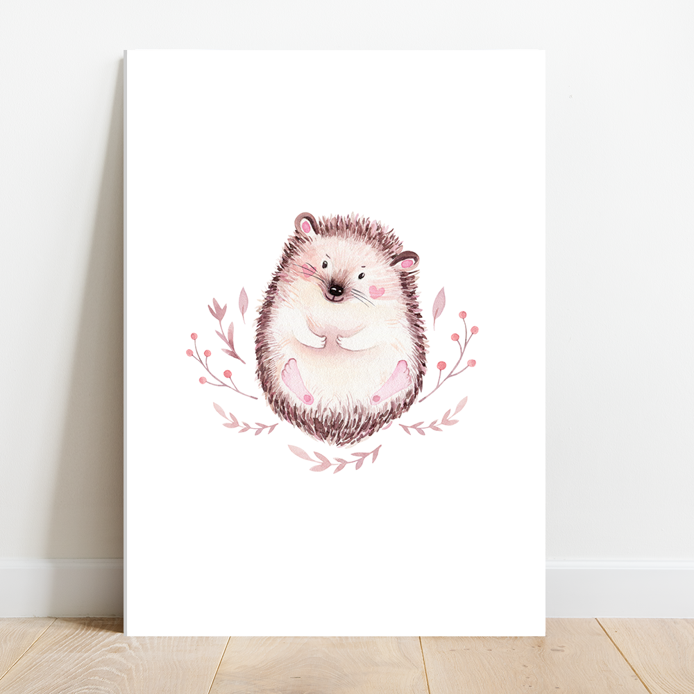 Kinderkamer Poster Egel