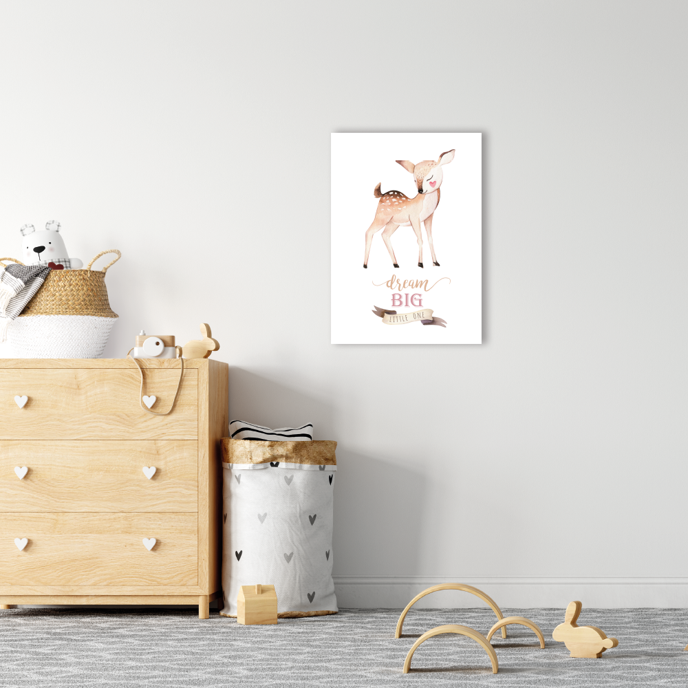 Kinderkamer Poster Hertje